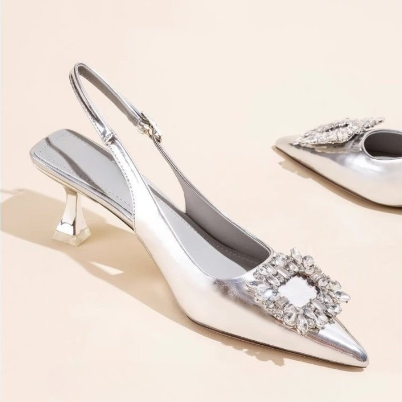 Sandal Strappy Heeled - Sandalias de verano para mujer, nuevos