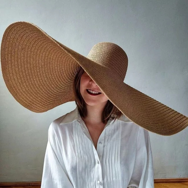 Sombreros de paja de playa de  - Hat Floppy Wide reseña y precio
