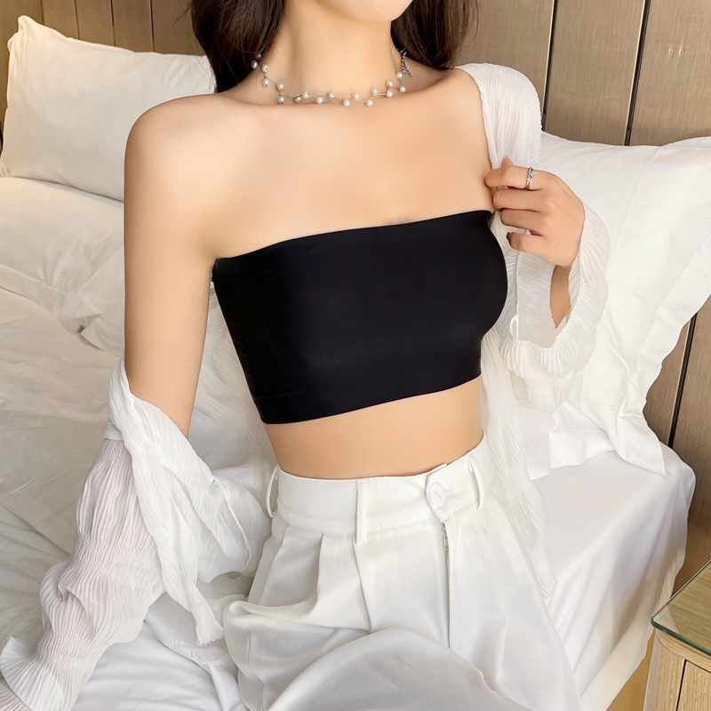Tops de tubo sexis de una piez - Bralette Triangle Set reseña y precio