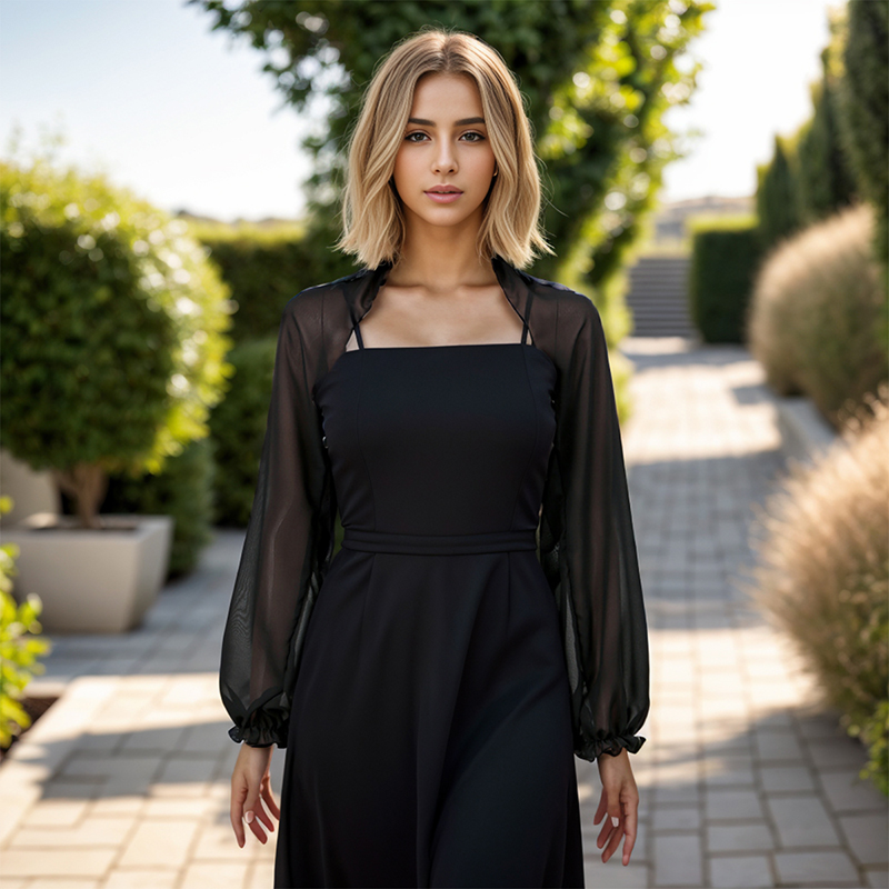 Chal de gasa de Color sólido,  - Blouse Off Shoulder reseña y precio